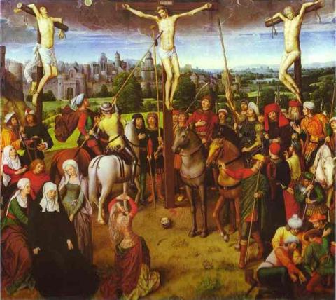 Hans Memling: Crucifixion